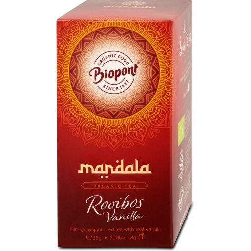 Bio Mandala rooibos vanilia tea 20db