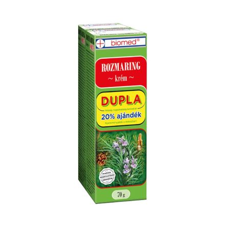 BIOMED ROZMARING KRÉM DUPLA 140G