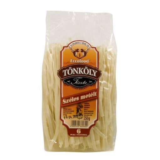 Eccofood tönköly fehér szélesmetélt 250g