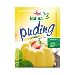 GLUTÉNMENTES HAAS NATURAL PUDINGPOR VANÍLIÁS 40G