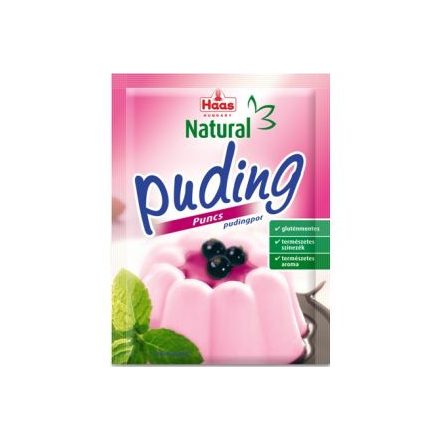GLUTÉNMENTES HAAS NATURAL PUDINGPOR PUNCS 40G