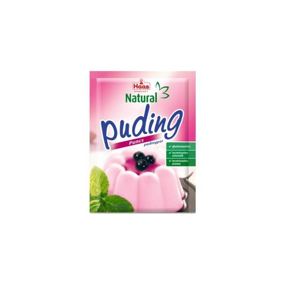 GLUTÉNMENTES HAAS NATURAL PUDINGPOR PUNCS 40G