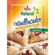 GLUTÉNMENTES HAAS NATURAL VANÍLIÁSCUKOR 8G