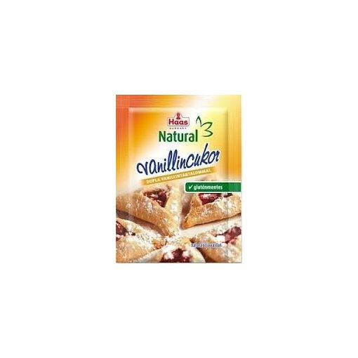 Gluténmentes haas natural vaníliáscukor 8g