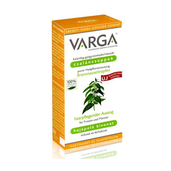 VARGA CSALÁNCSEPPEK KORPÁS ÉS ZSÍROS FEJBŐRRE 50ML