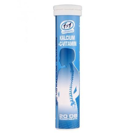 1x1 Vitaday pezsgőtabletta calcium 300mg +C