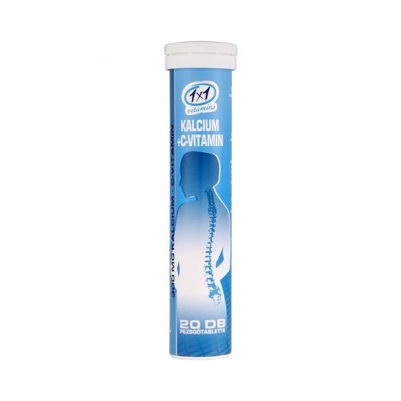 1x1 Vitaday pezsgőtabletta calcium 300mg +C