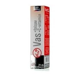 Innopharm pezsgőtabletta vas+folsav+ c-vitamin 20db