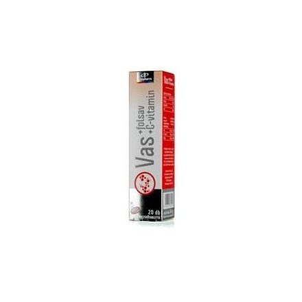 Innopharm pezsgőtabletta vas+folsav+ c-vitamin 20db