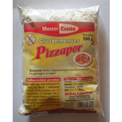 GLUTÉNMENTES MESTER CSALÁD PIZZAPOR 500G