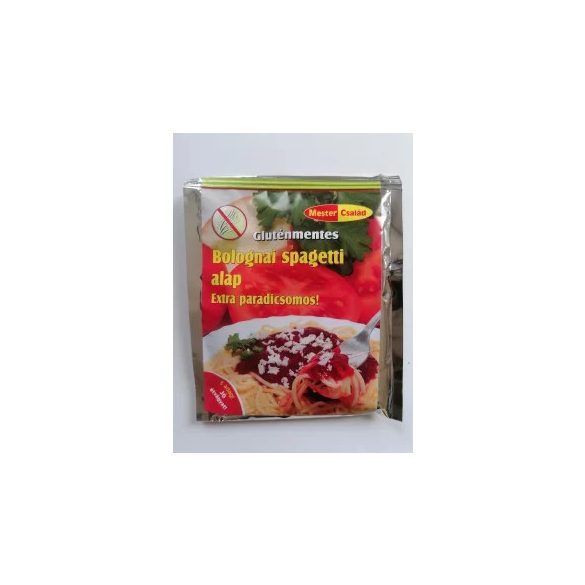 GLUTÉNMENTES MESTER CSALÁD ALAP BOLOGNAI SPAGETTI 50G