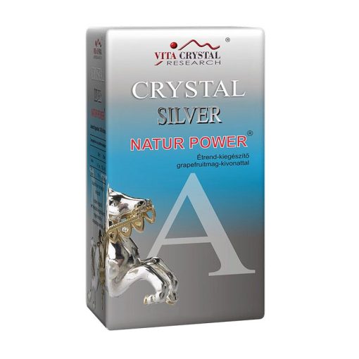 A Crystal Silver kolloid erőteljes antibakteriális készítménynek tartják