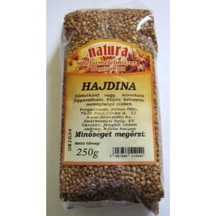 DÉNES-NATURA HAJDINA ENYHÉN PIRÍTOTT 250G