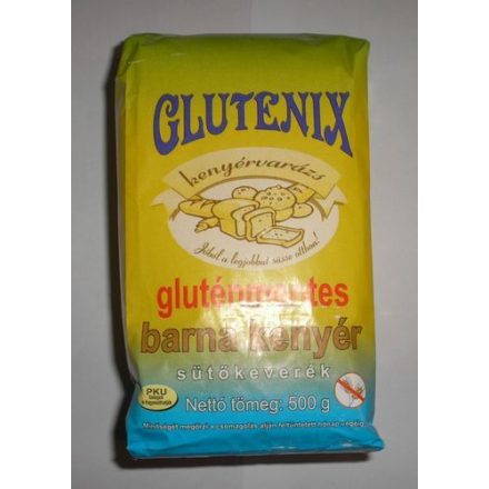 GLUTÉNMENTES GLUTENIX BARNA KENYÉR LISZTKEVERÉK 500G