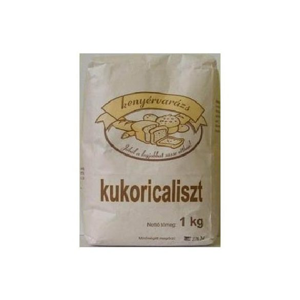 KENYÉRVARÁZS KUKORICALISZT 1000G
