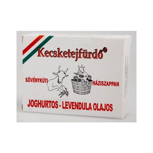 Kecsketejszappan joghurtos-levendula olajos 100g