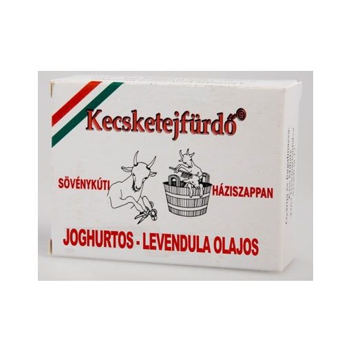 KECSKETEJFÜRDŐ SZAPPAN JOGHURTOS-LEVENDULAOLAJOS 100G