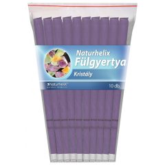 NATURHELIX FÜLGYERTYA KRISTÁLY 10DB