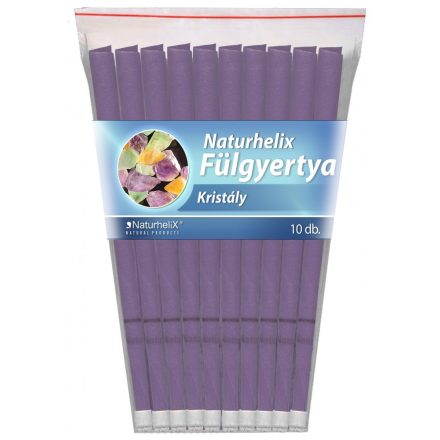 NATURHELIX FÜLGYERTYA KRISTÁLY 10DB