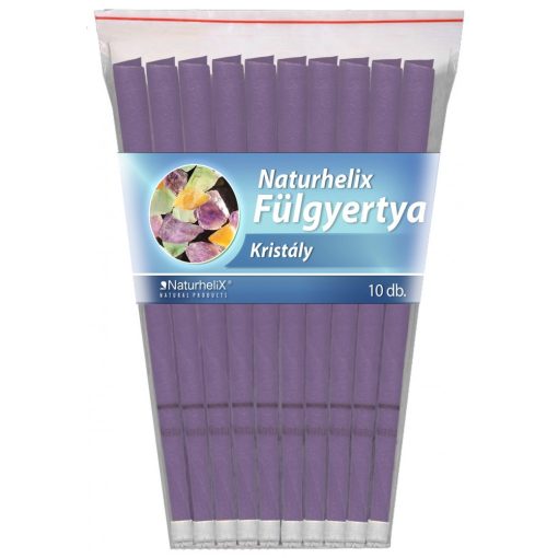 NATURHELIX FÜLGYERTYA KRISTÁLY 10DB