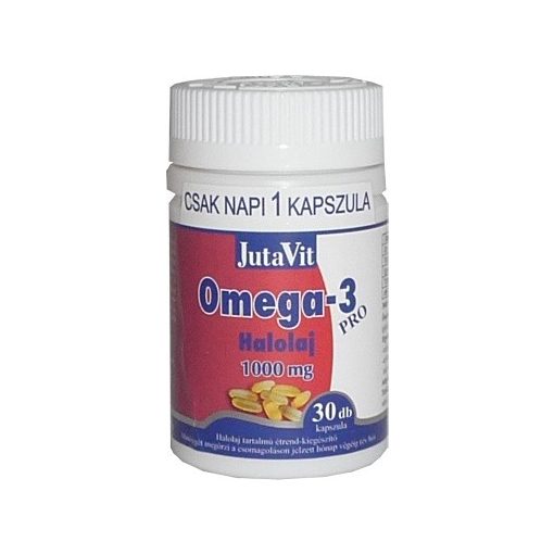 Jutavit omega-3-pro halolaj 1000mg kapszula 30db