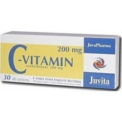Jutavit c-vitamin 200mg tabletta 60db