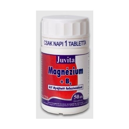 Jutavit magnézium + b6 tabletta 50db