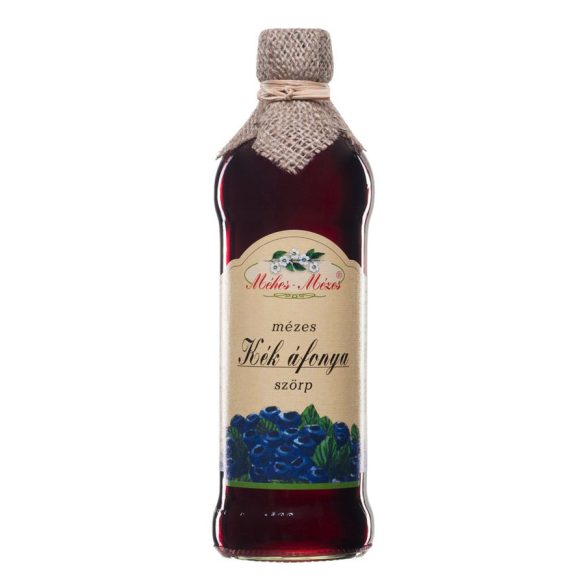 Méhes Mézes szörp kék áfonya 500g