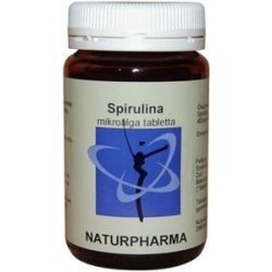 Naturpharma spirulina tabletta 120db
