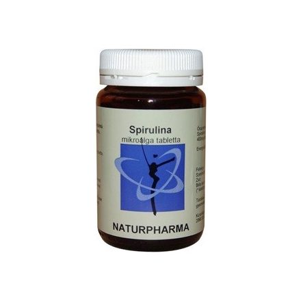 Naturpharma spirulina tabletta 120db