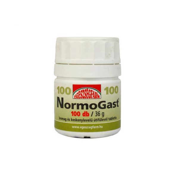EGÉSZSÉGFARM NORMOGAST BÉLTISZTÍTÓ TABLETTA 100DB