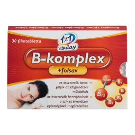 1x1 Vitaday tabletta b-komplex + folsav 30db