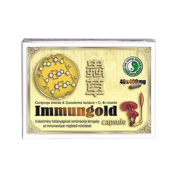 DR.CHEN IMMUNGOLD 400MG KAPSZULA 40DB