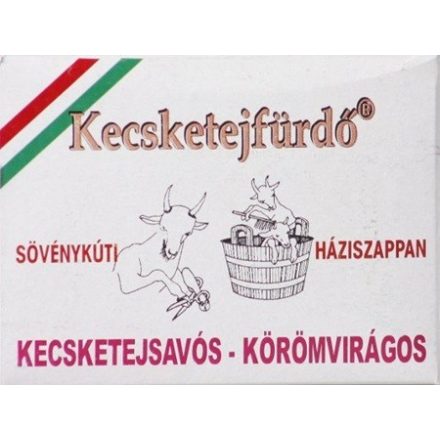 KECSKETEJFÜRDŐ SZAPPAN KECSKETEJSAVÓS KÖRÖMVIRÁG 100G