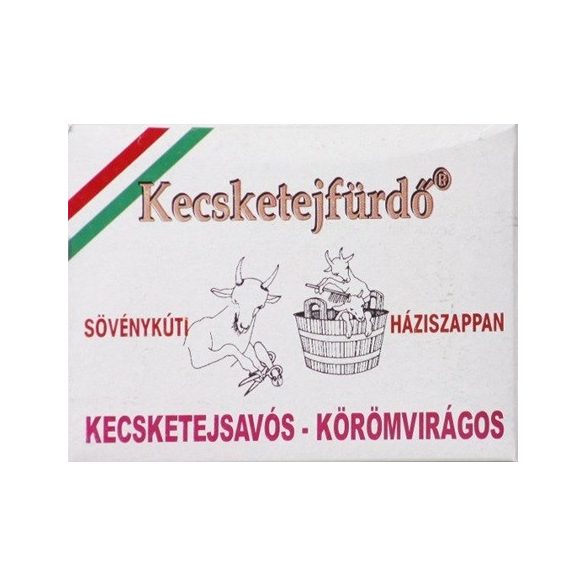 KECSKETEJFÜRDŐ SZAPPAN KECSKETEJSAVÓS KÖRÖMVIRÁG 100G