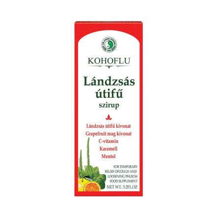 DR.CHEN KOHOFLU LÉGÚTTISZTÍTÓ SZIRUP 150ML