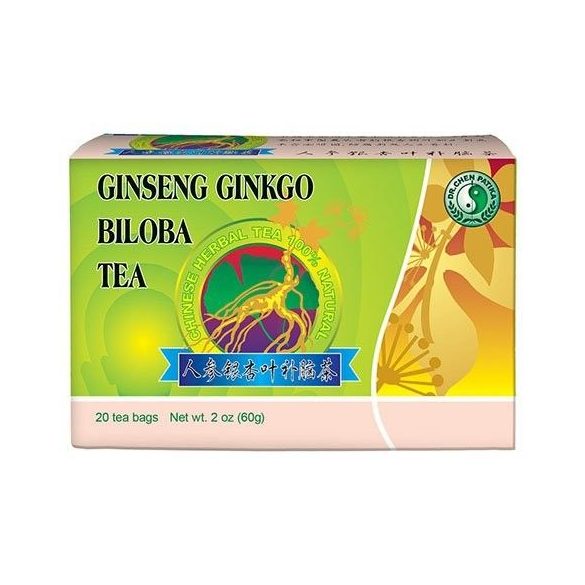 DR.CHEN TEAKEVERÉK GINSENG GINKGO+ZÖLDTEA FILTERES 20DB