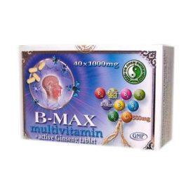DR.CHEN B-MAX MULTIVITAMIN ÉS AKTÍV GINSENG TABLETTA 40DB