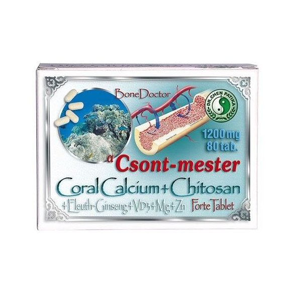 DR.CHEN CORAL CALCIUM+CHITOSAN FORTE TABLETTA 80DB