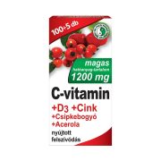   DR. CHEN C-VITAMIN 1200MG + D3-VITAMIN +CINK + ACEROLA +CSIPKEBOGYÓ TABLETTA 105DB