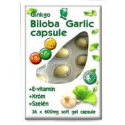 DR.CHEN GINKGO BILOBA + FOKHAGYMA 600MG KAPSZULA 40DB