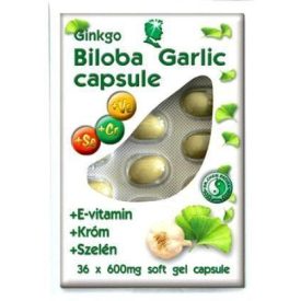 DR.CHEN GINKGO BILOBA + FOKHAGYMA 600MG KAPSZULA 40DB