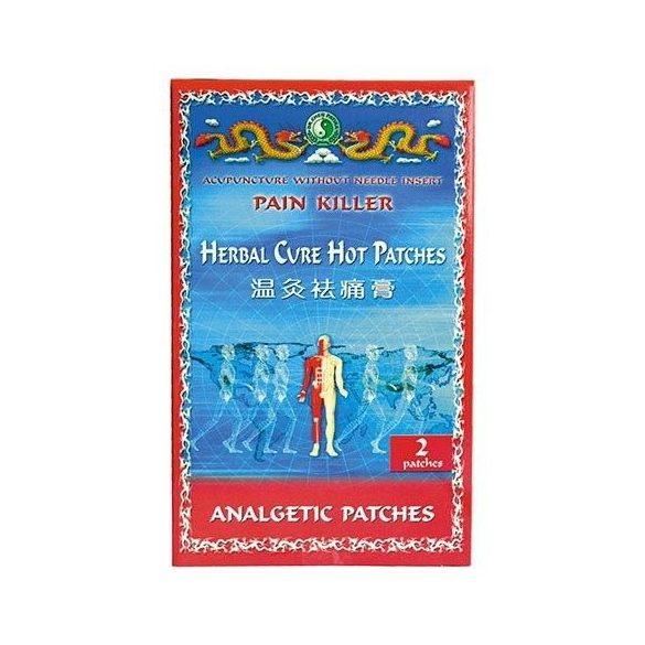 DR.CHEN HERBAL CURE FÁJDALOMCSILLAPÍTÓ HŐTAPASZ 2DB