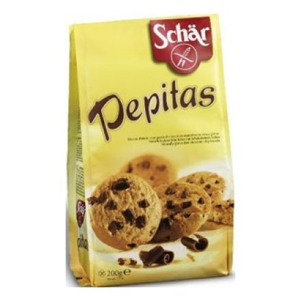 GLUTÉNMENTES SCHAR PEPITAS CSOKIS KEKSZ 200G