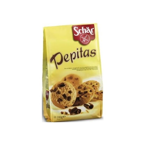 GLUTÉNMENTES SCHAR PEPITAS CSOKIS KEKSZ 200G