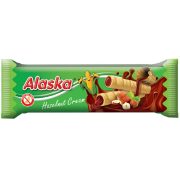  GLUTÉNMENTES ALASKA MOGYORÓS ÍZŰ KRÉMMEL TÖLTÖTT KUKORICAOSTYA 18G