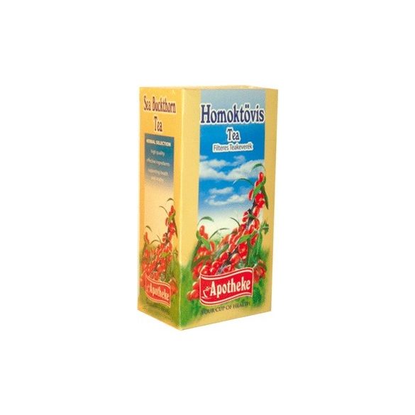 Apotheke tea homoktövis filteres 20db