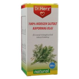 DR.HERZ KAPORMAG OLAJ 100% HIDEGEN SAJTOLT 50ML