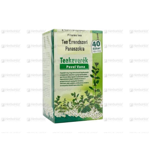 Pavel Vana teakeverék érrendszeri panaszokra filteres 40db