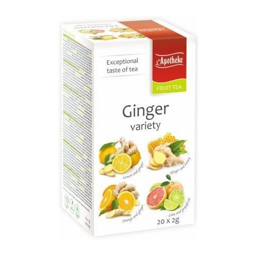 Apotheke tea gyömbéres variációk filteres 20db